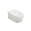 Picture of Smile bidet, ceramic, wall hung, talco, matte, 35x53 cm