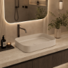 Picture of Shui comfort rectangular basin, ceramic, countertop, avena, matte, 60x40cm