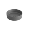 Picture of Shui comfort round basin, ceramic, countertop, concrete, matte, 40cm