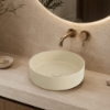 Picture of Universal drain, ceramic cover/metal body, linen, matte