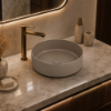 Picture of Universal drain, ceramic cover/metal body, arenaria, matte