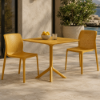 Picture of Chair, bit, polypropylene, senape, 52x55cm