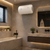 Picture of Boiler taurus, horizontal, right, white, 80lt, 2kw