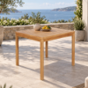 Fotografia e Tavoline ngrenie, mateo, teak natyral, 90x90x76.2cm.
