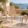 Fotografia e Karrige, relax doga, plastike, kafe, 70.5x75 cm.