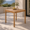 Fotografia e Tavoline ngrenie, mateo, teak natyral, 80x80x76.2cm.